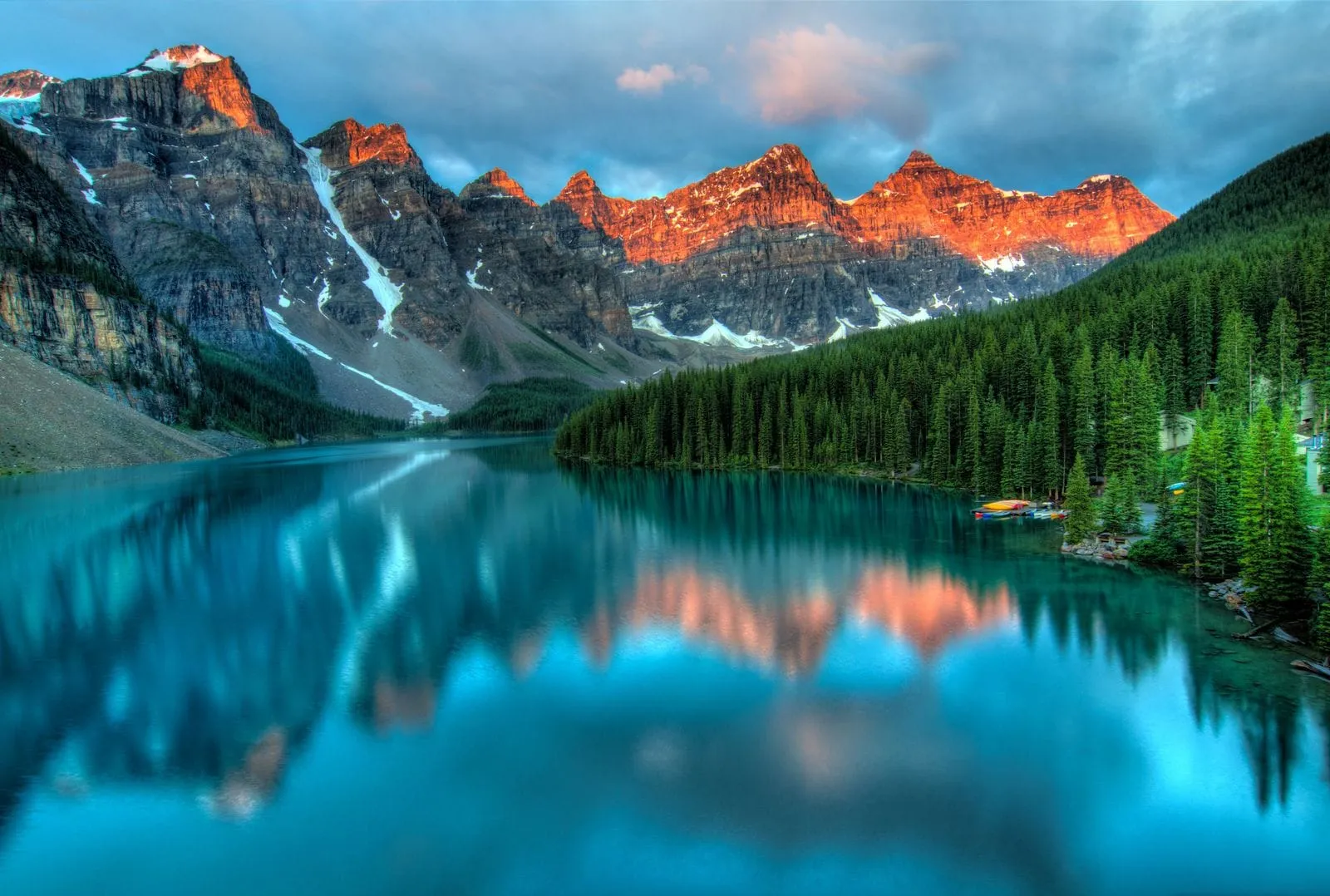 Moraine Lake in Banff National Park