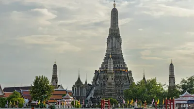 Wat Arun temple spires, Bangkok