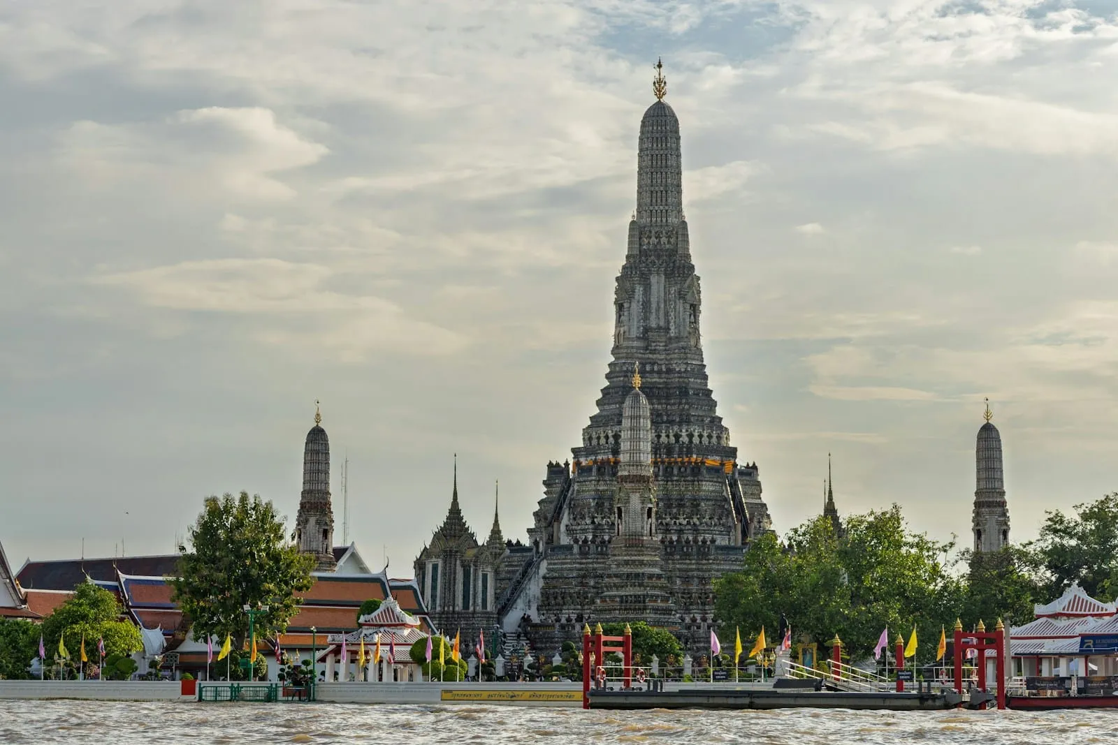 Wat Arun temple spires, Bangkok